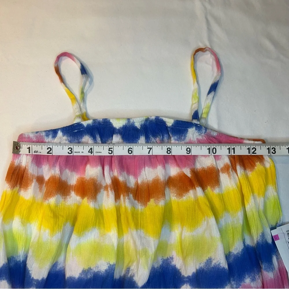 Treasure & Bond Multicolor Tie-Dye Girls Top Size XL 14/16 NWOT
